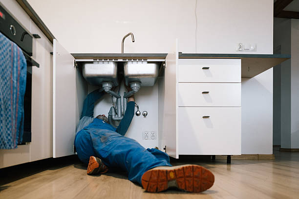 Professional Drain Cleaning technician working in South Houston, TX